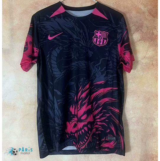 Acheter Maillot Foot Barcelone Training Rouge Dragon 2024/25