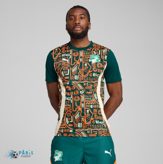 Marque Maillot Foot Côte d'Ivoire Pre-match 2024/25