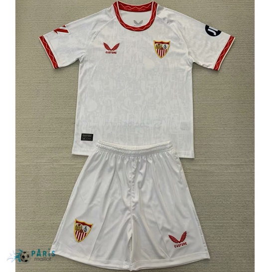 Site Maillot Foot Séville Enfant Domicile 2024/25