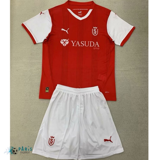 Acheter Maillot Foot Stade de Reims Enfant Domicile 2024/25