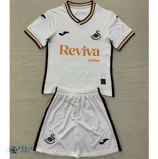 Achat Maillot Foot Swansea City Enfant Domicile 2024/25