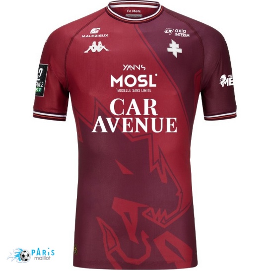 Flocage Maillot Foot Metz Domicile 2024/25