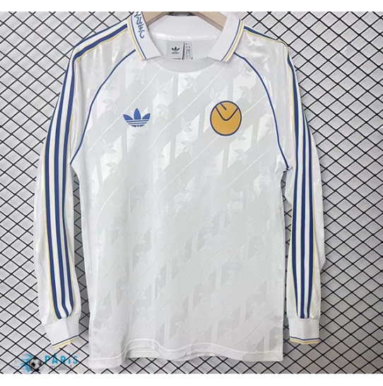 Créer Maillot Foot Leeds United Édition spéciale Vintage Manche Longue Blanc 2024/25