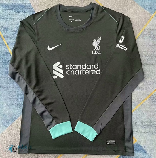 Flocage Maillot Foot Liverpool Exterieur Manche Longue 2024/25