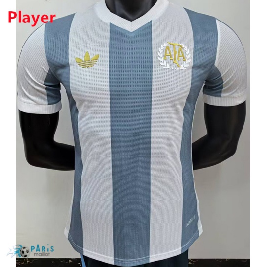 Site Maillot Foot Player Version Argentine 50e anniversaire 2024/25