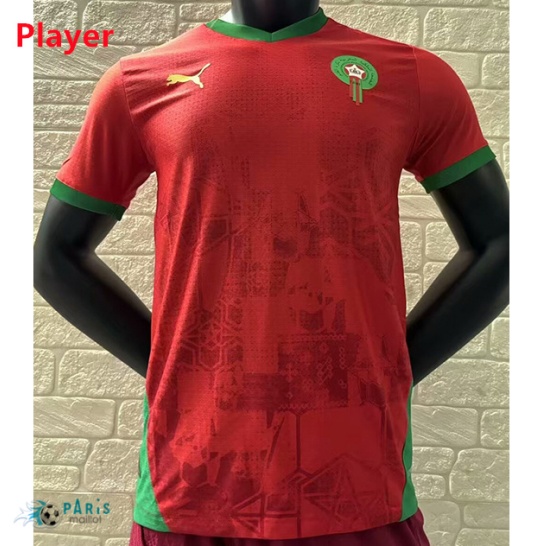 Flocage Maillot Foot Player Version Maroc Domicile 2024/25