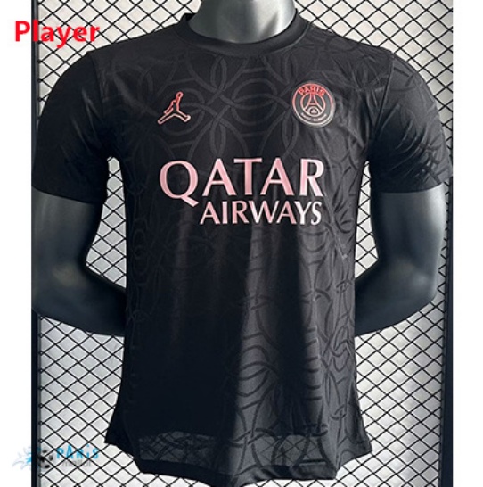 Créer Maillot Foot Player Version PSG Special Noir 2024/25