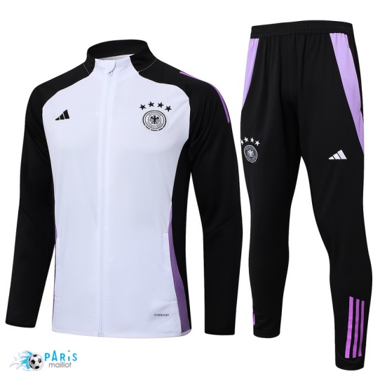 Site Veste Survetement Allemagne Blanc 2024/25