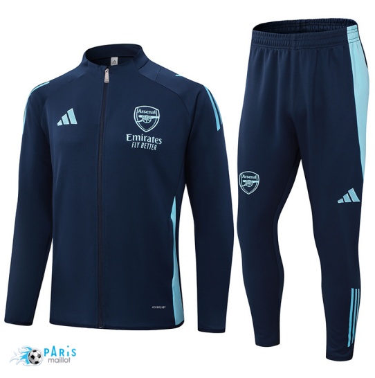 Site Veste Survetement Arsenal Bleu marine 2024/25