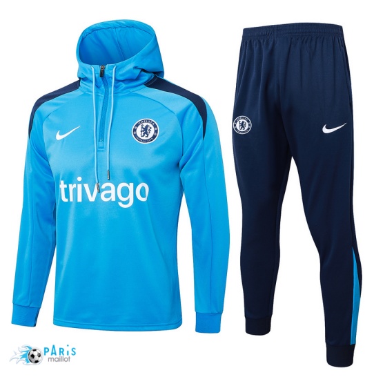 Achat Survetement Sweat à capuche Chelsea Bleu 2024/25