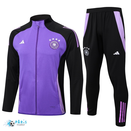 Nouveau Veste Survetement Allemagne Enfant Violet 2024/25