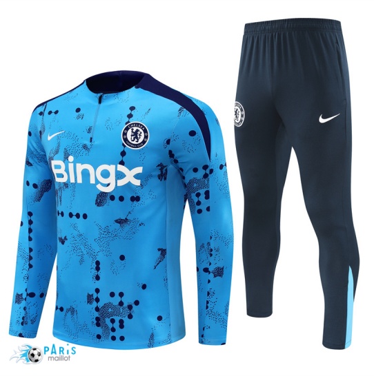 Marque Survetement Chelsea Enfant Bleu 2024/25