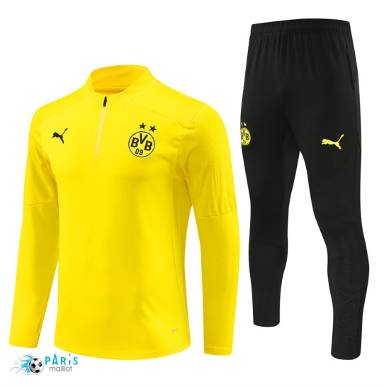 Soldes Survetement Dortmund Enfant jaune 2024/25