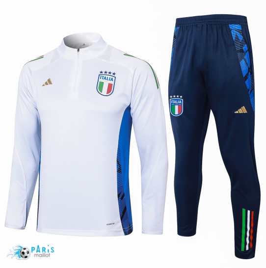 Acheter Survetement Italie Enfant Blanc 2024/25