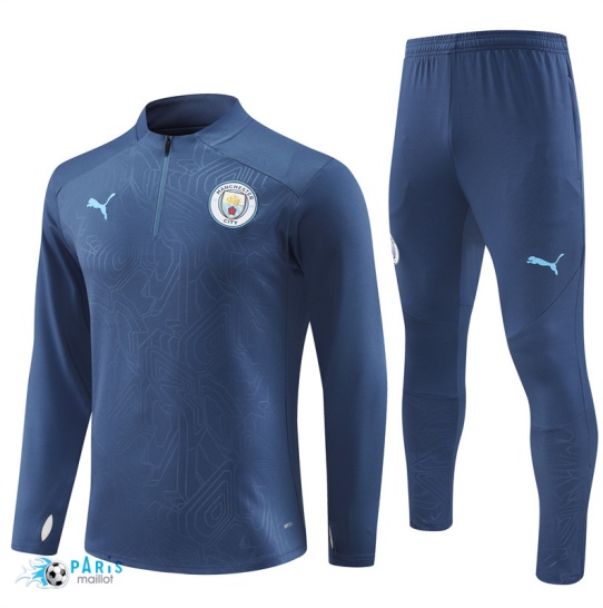 Prix Survetement Manchester City Enfant Bleu marine 2024/25