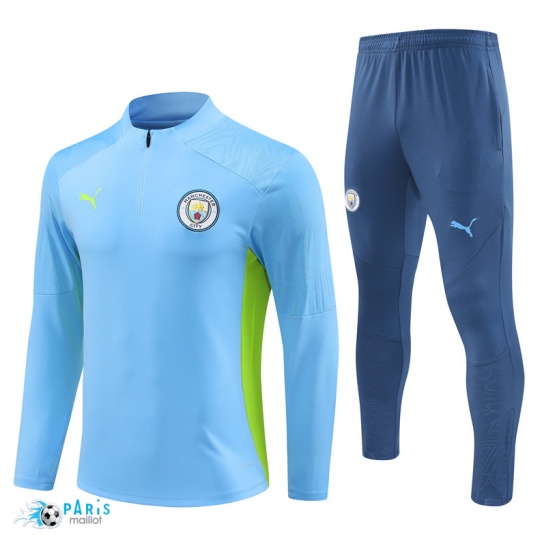 Achat Survetement Manchester City Enfant bleu clair 2024/25