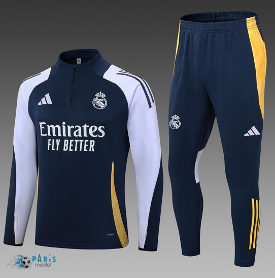 Achat Survetement Real Madrid Enfant Bleu marine 2024/25