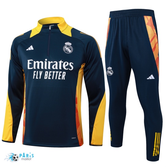 Marque Survetement Real Madrid Enfant Bleu marine 2024/25