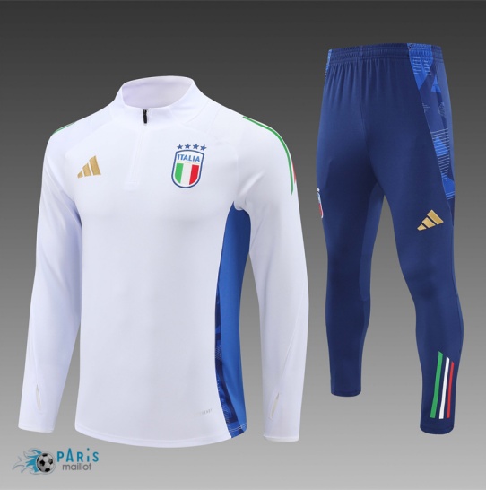 Acheter Survetement Italie Blanc 2024/25