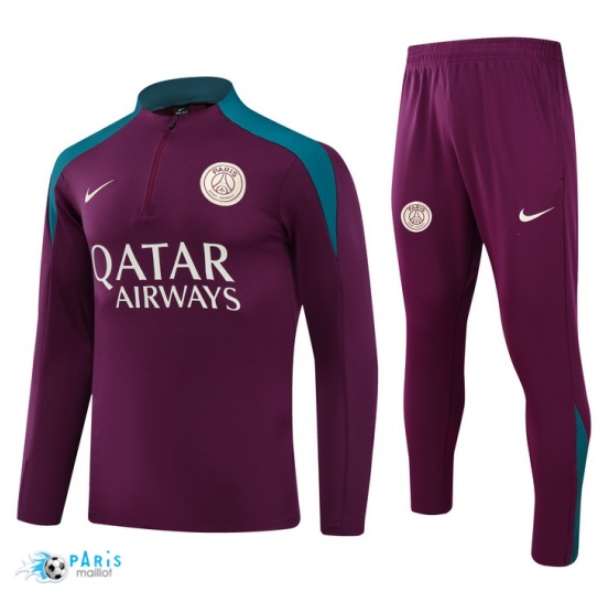 Achat Survetement Paris Saint Germain Violet 2024/25