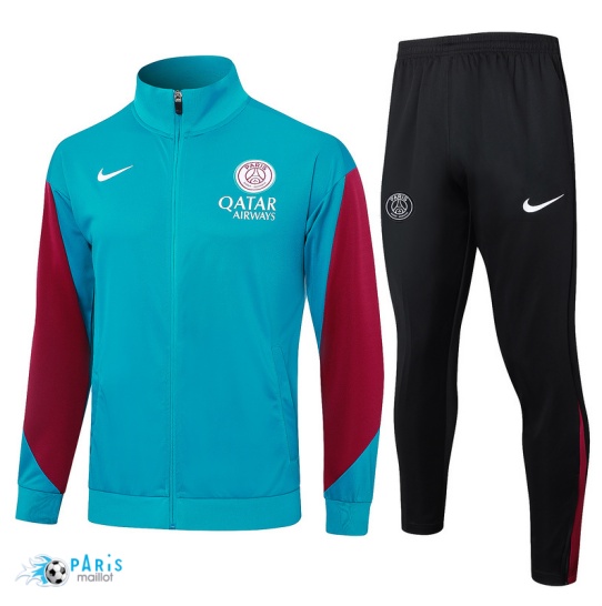 Flocage Veste Survetement Paris Saint Germain Bleu 2024/25