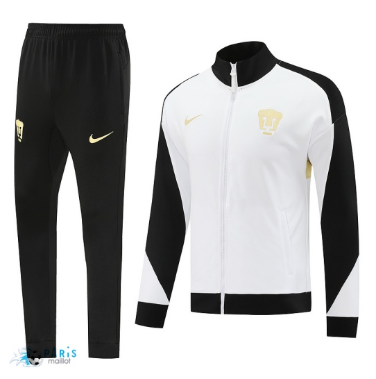 Achat Veste Survetement Pumas Blanc 2024/25