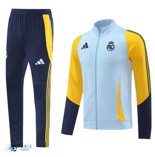 Site Veste Survetement Real Madrid bleu clair 2024/25