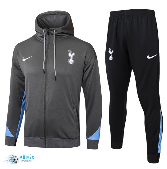 Acheter à Capuche Veste Survetement Tottenham Hotspur Gris 2024/25