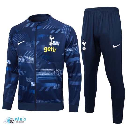 Nouveau Veste Survetement Tottenham Hotspur Bleu marine 2024/25