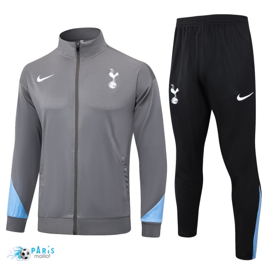 Créer Veste Survetement Tottenham Hotspur gris foncé 2024/25