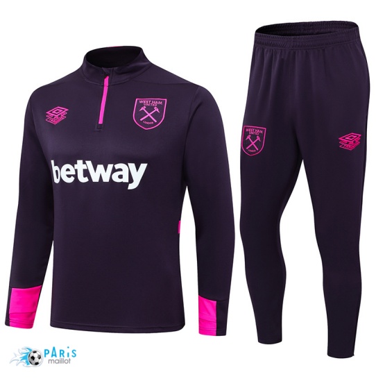 Nouveau Survetement West Ham United Violet 2024/25