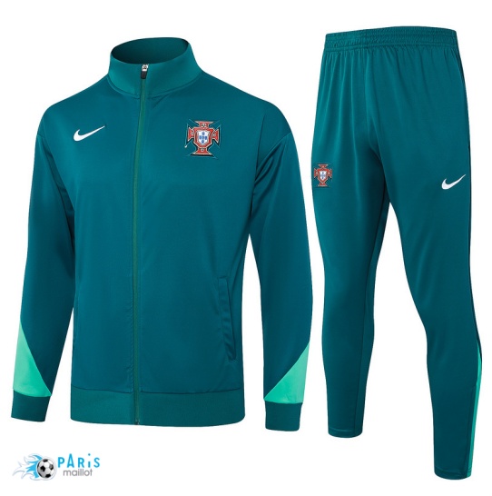 Prix Veste Survetement portugal vert 2024/25