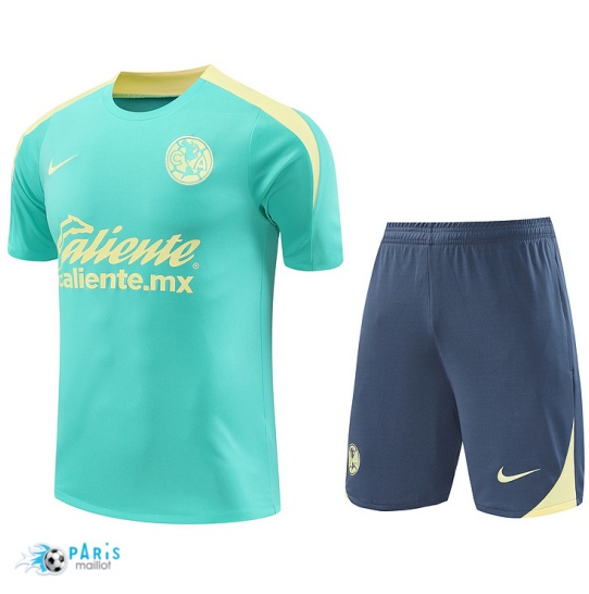 Achat Maillot Foot Training Foot CF América + Short Bleu Ciel 2024/25