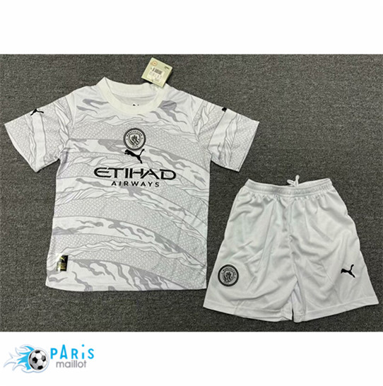 Maillotparis Maillot Foot Manchester City Enfant the Dragon Year 2023/24