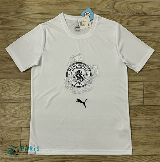 Maillotparis Maillot Foot Manchester City spéciale T-shirt Blanco 2024/25
