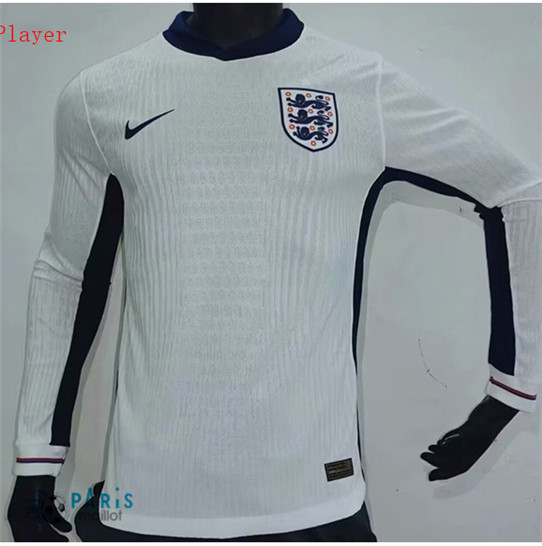 Maillotparis Maillot Foot Angleterre Player Domicile Manche Longue 2024/25