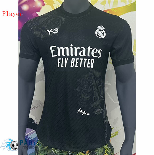 Maillotparis Maillot Foot Real Madrid Y3 Player Noir 2024/25