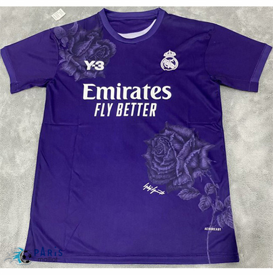 Maillotparis Maillot Foot Real Madrid Y3 Violet 2024/25