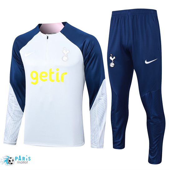 Soldes Survetement Tottenham Hotspur Enfant gris clair 2024/25