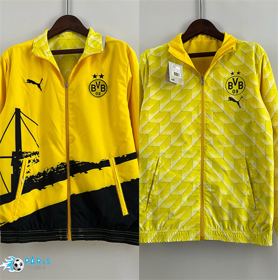 Discount Réversible Coupe vent Borussia Dortmund jaune 2024/25