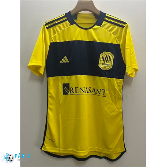 Maillot Foot Vishnar jaune 2024/25