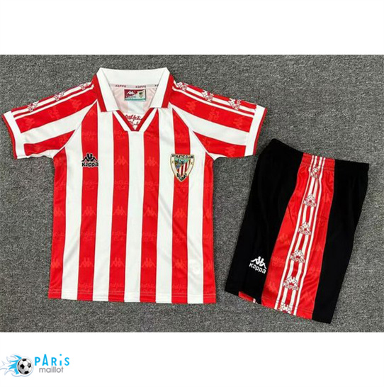 Maillot Retro Athletic Bilbao Enfant Domicile 1995-97