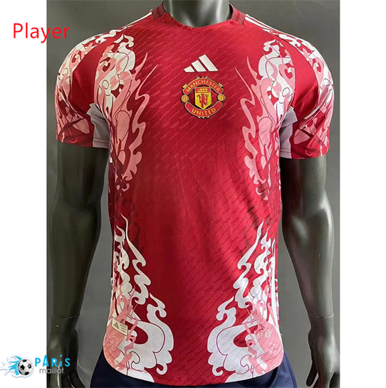 Maillot Foot Manchester United Player édition spéciale rouge 2024/25