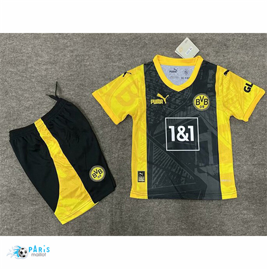 Maillot Foot Borussia Dortmund Enfant Jaune 2024/25
