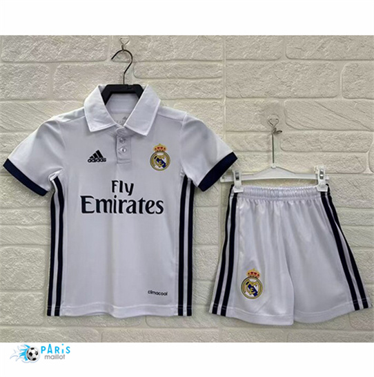 Maillot Foot Retro Real Madrid Enfant Domicile 1996-17