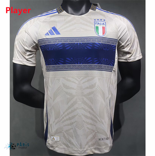 Maillot Foot Italie Player Blanc Versace 2024/25