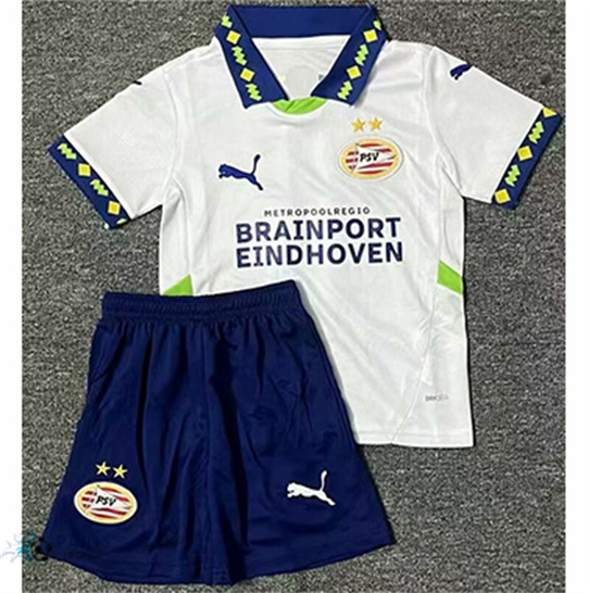 Maillot Foot PSV Eindhoven Enfant Blanc 2024/25