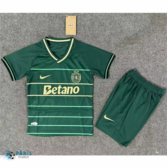 Maillot Foot Sporting Lisbon Enfant Exterieur 2024/25