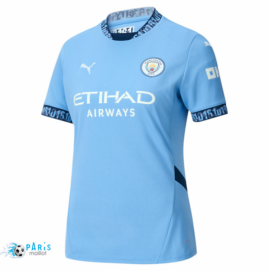 Maillot Foot Manchester City Femme Domicile 2024/25