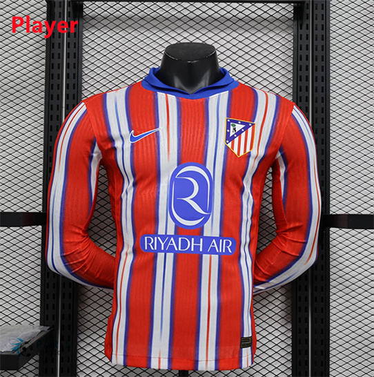 Maillot Foot Atletico Madrid Player Domicile Manche Longue 2024/25